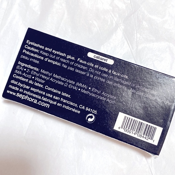 NIB Sephora Cabaret Faux Eyelashes Black 2 Full Sets - Picture 3 of 4